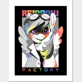 Rainbow Factory Posters and Art